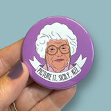 Picture it, Sicily 1922 Sophia Petrillo round magnet
