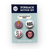 notorious RBG button set