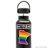 ALL US STATES rainbow sticker (50 options)