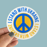 Support for Ukraine stickers