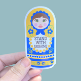 Support for Ukraine stickers