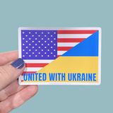 Support for Ukraine stickers