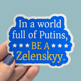 Support for Ukraine stickers