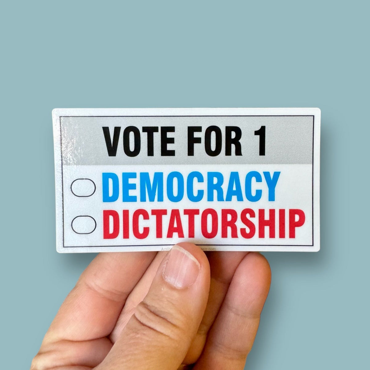 Vote for 1 sticker – Anthem Sticker Company