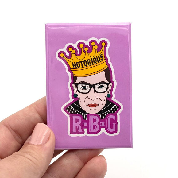 RBG notorious rectangle magnet