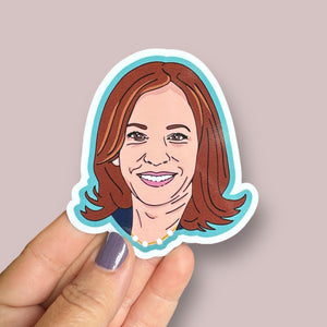 Kamala Harris vinyl sticker