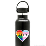 ally equality LBGTQ+ heart sticker