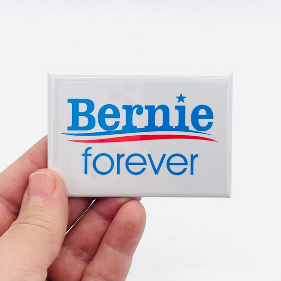 Bernie forever rectangle magnet