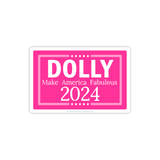 Dolly 2024 sticker
