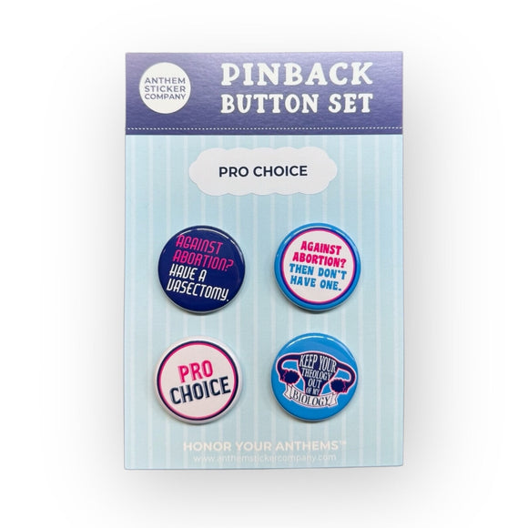 pro choice button set