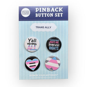 trans allly button set