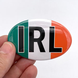 Ireland flag oval magnet