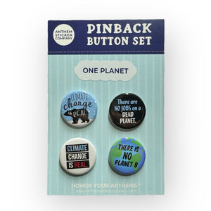 one planet button set