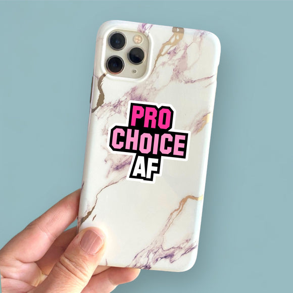 pro choice AF small sticker