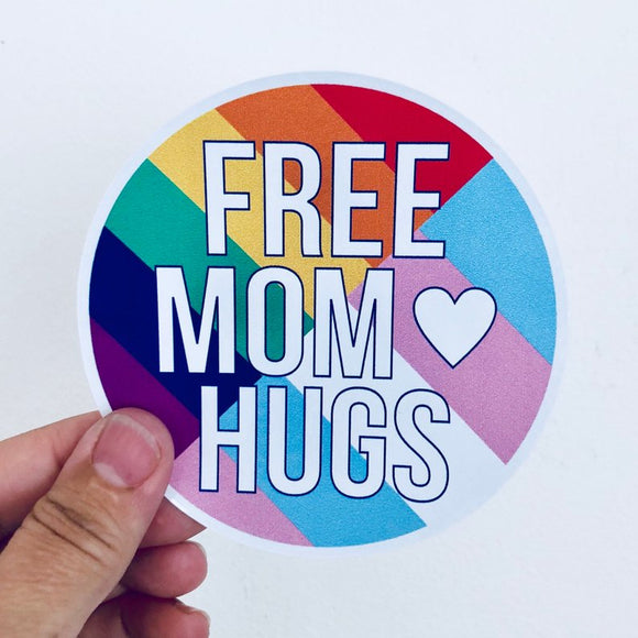 free mom hugs sticker