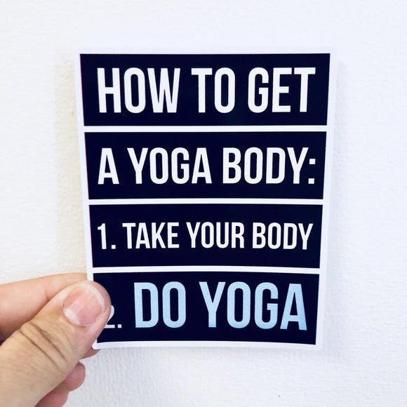 how to get a yoga body