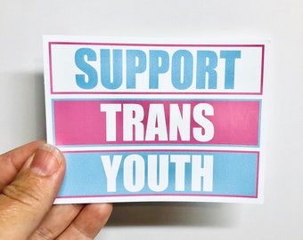 support trans youth sticker