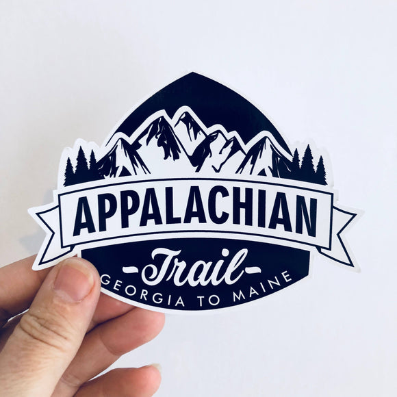 Appalachian Trail sign sticker