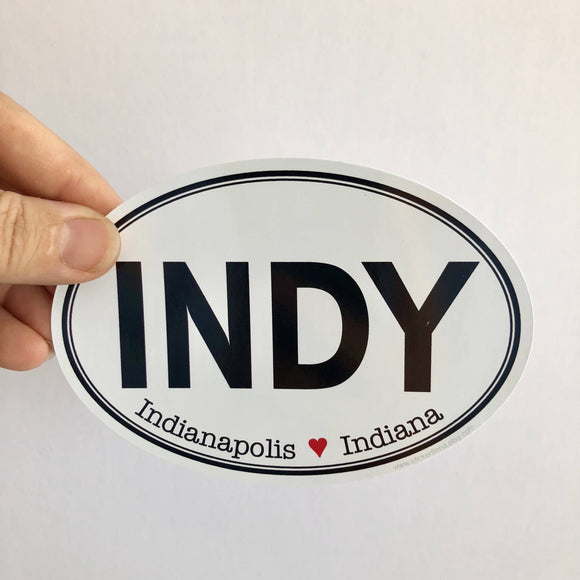 Indiana INDY Indianapolis sticker