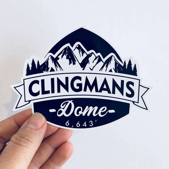 Clingmans Dome Appalachian Trail sticker