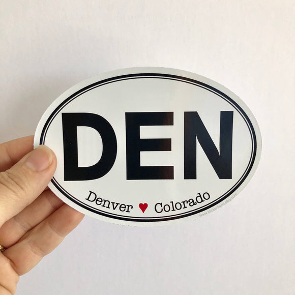Colorado DEN Denver sticker