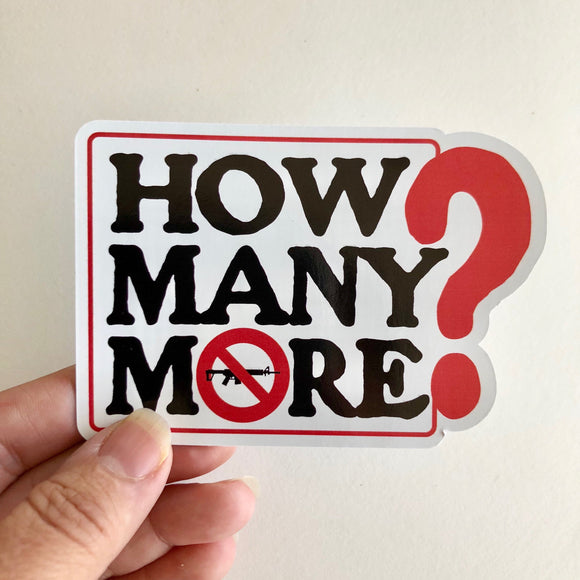 how many more? sticker