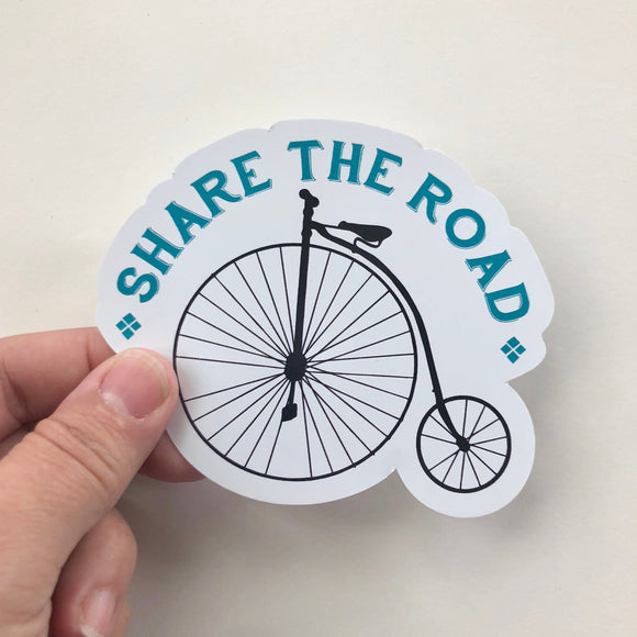 Share the road sticker