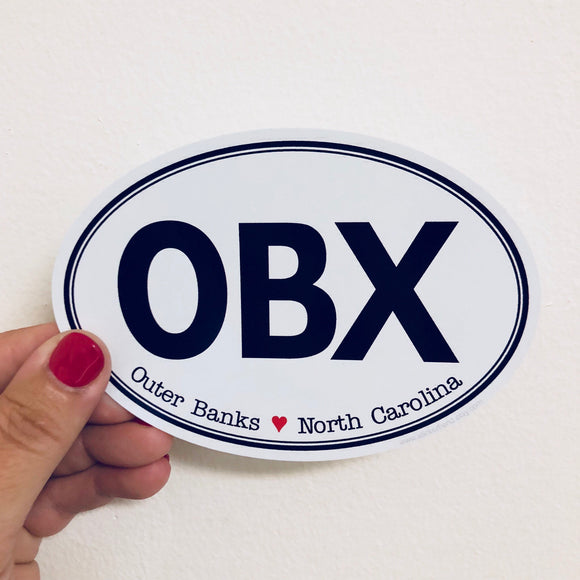 North Carolina OBX Outer Banks sticker