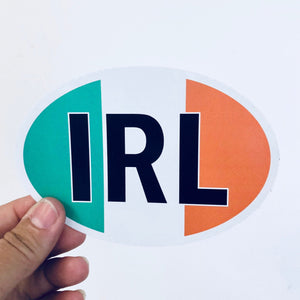 Ireland flag sticker