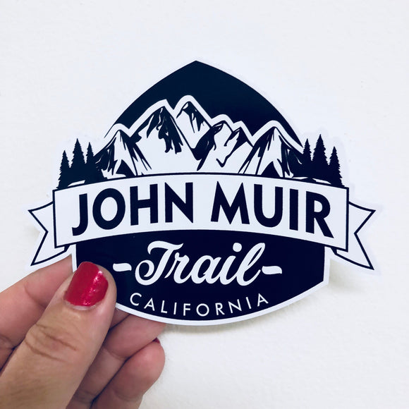 John Muir Trail sticker