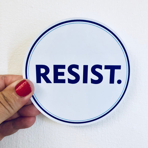 resist sticker