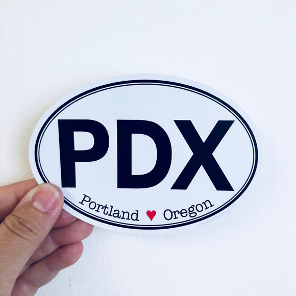 Oregon PDX Portland sticker