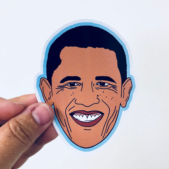 President Obama sticker