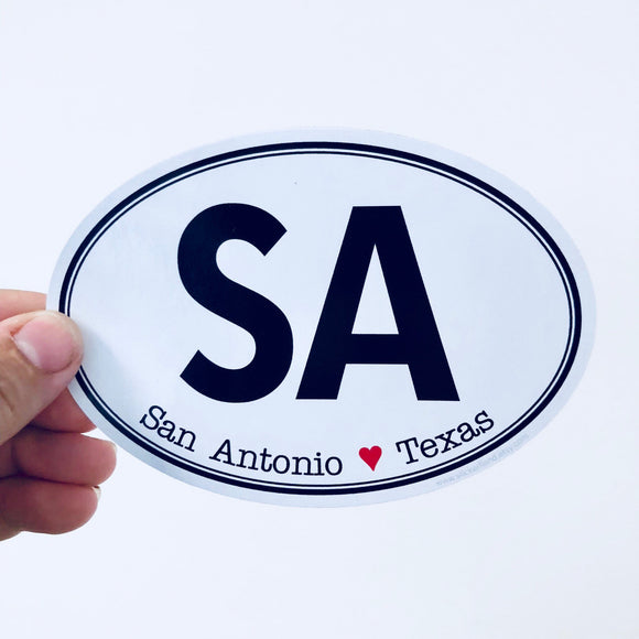 Texas SA San Antonio sticker