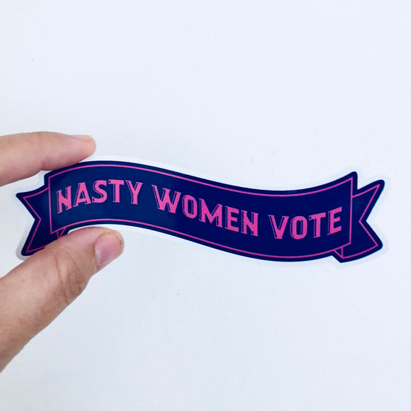 nasty women vote sticker