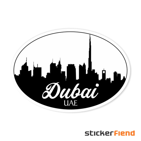 SKYLINE Dubai sticker