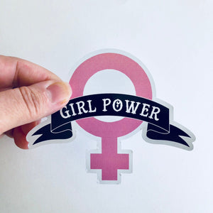 girl power sticker