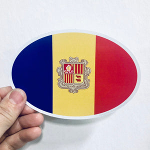 Andorra flag sticker