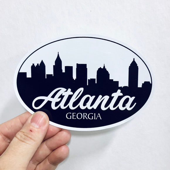 Georgia Atlanta skyline sticker