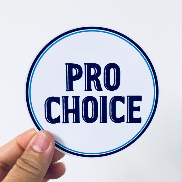 pro choice sticker