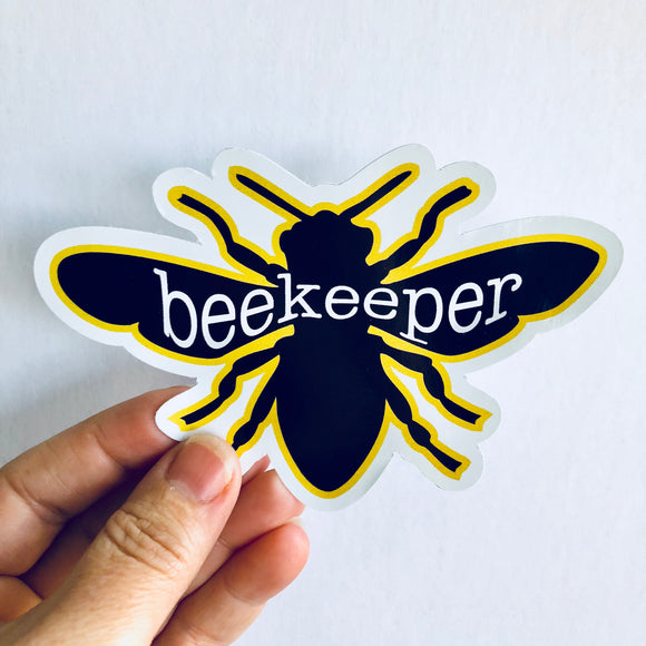 beekeeper bee sticker