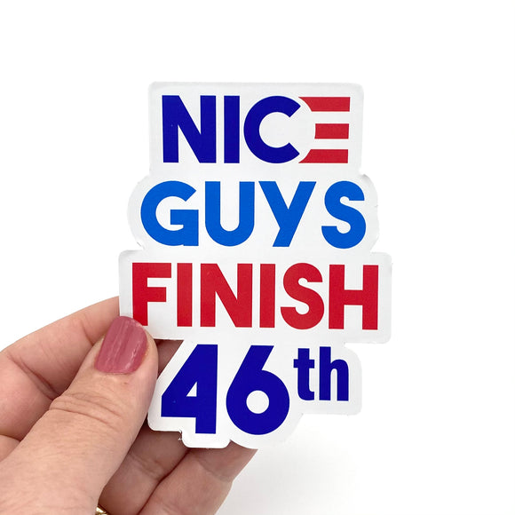 Nice guys finish 46th sticker