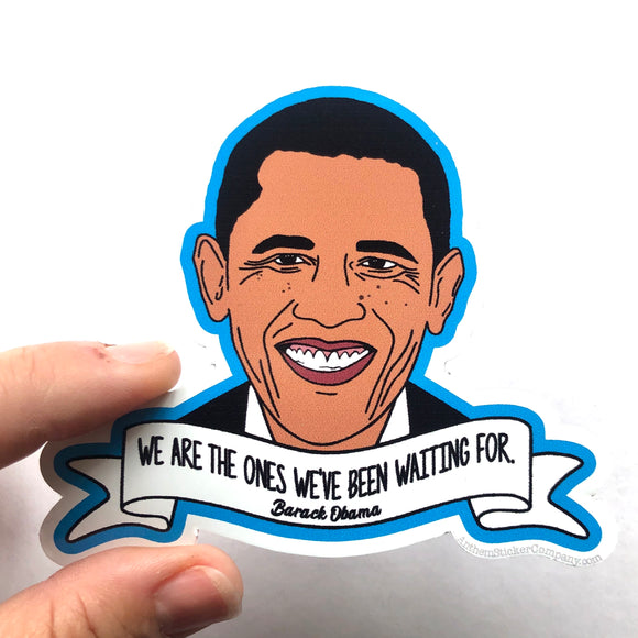 Obama we are the ones sticker