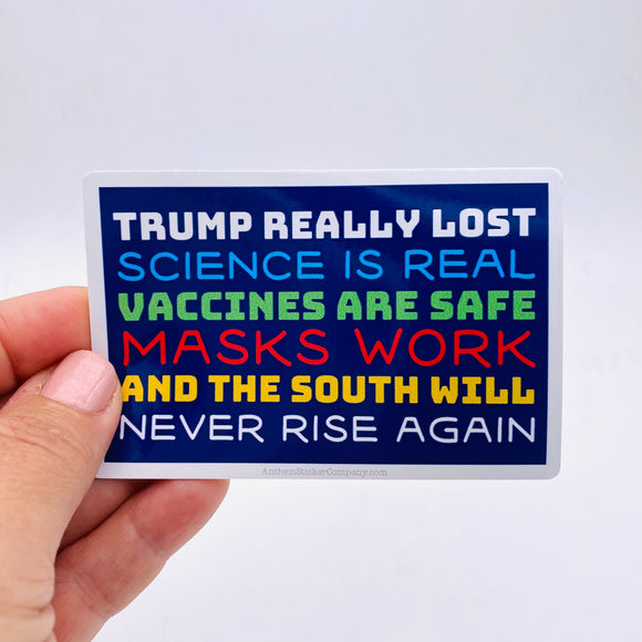 trump really lost sticker