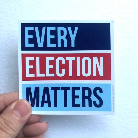 every election matters sticker