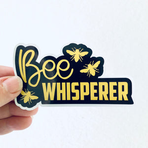 bee whisperer sticker