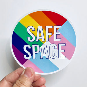 Safe Space ally sticker