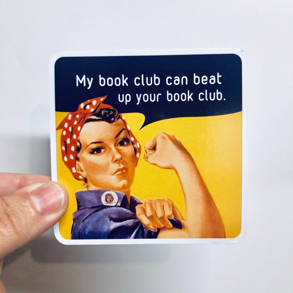 Rosie's book club sticker