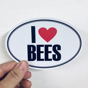 I love bees sticker