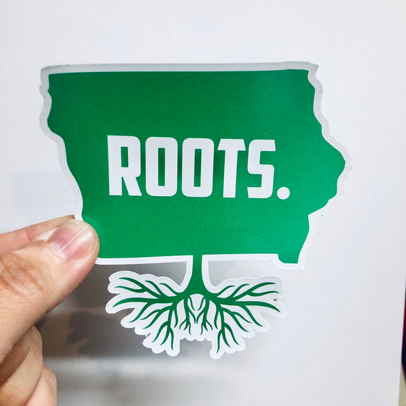 ROOTS Iowa sticker